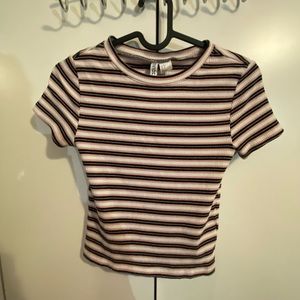 h&m crop top small